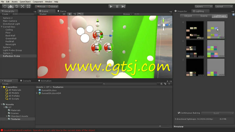 Unity灯光与渲染技术训练视频教程的图片2