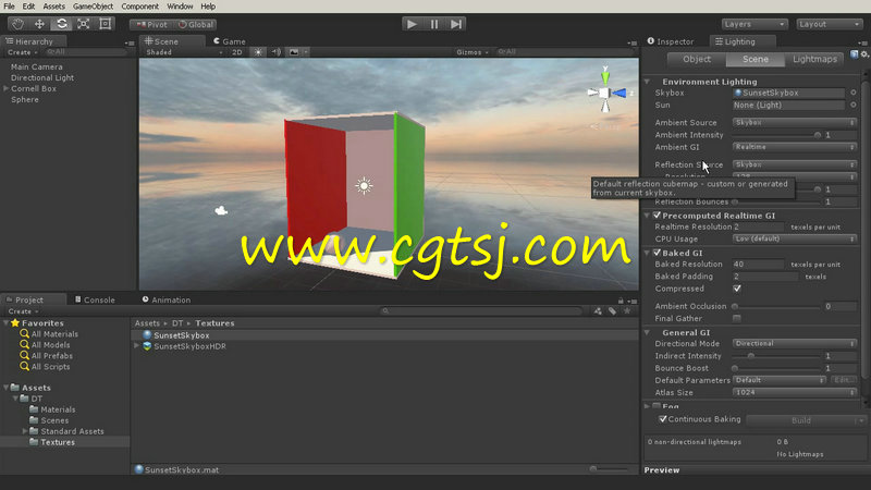 Unity灯光与渲染技术训练视频教程的图片3