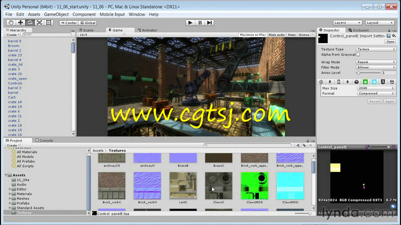 Unity5全面核心训练视频教程的图片1
