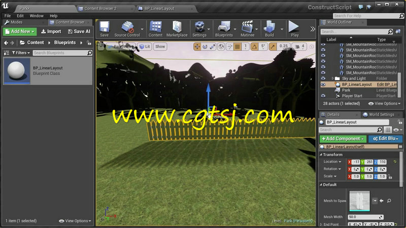 Unreal Engine虚幻游戏引擎脚本技能训练视频教程的图片1