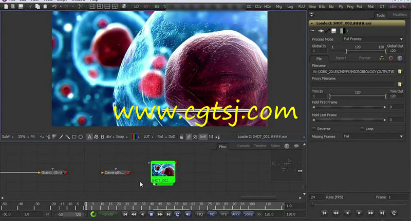 Fusion概念微生物特效制作视频教程的图片2