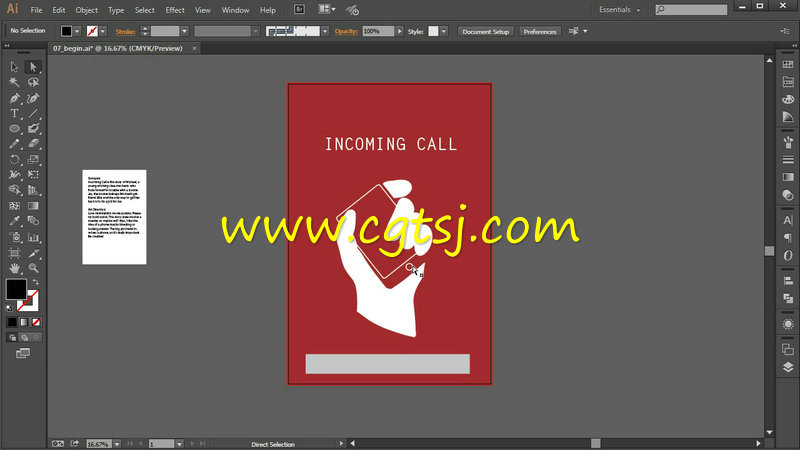Illustrator概念化海报设计训练视频教程的图片3