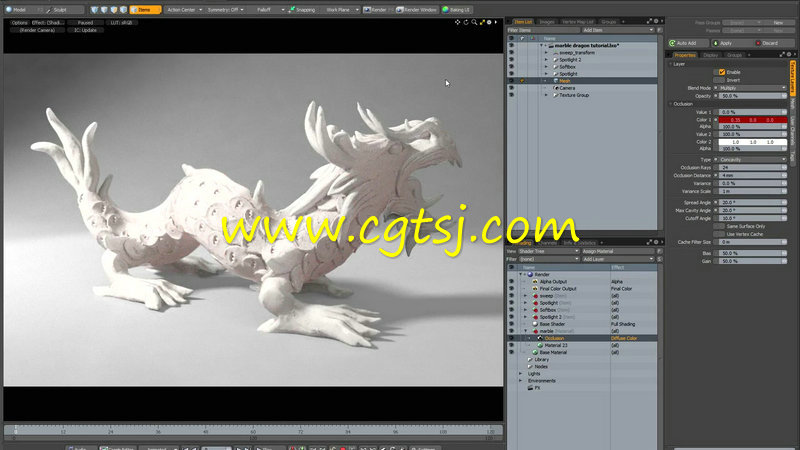Modo纹理渲染技术训练视频教程的图片3