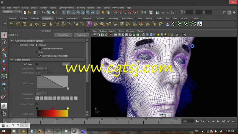 V-Ray毛发渲染工作流程训练视频教程的图片2