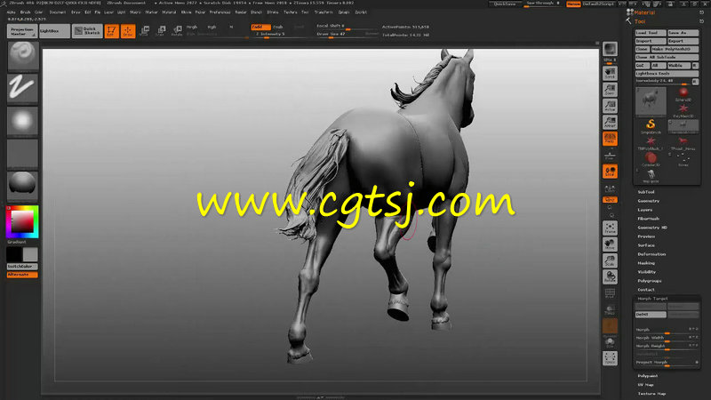 Zbrush 4R6初学者入门训练视频教程的图片2