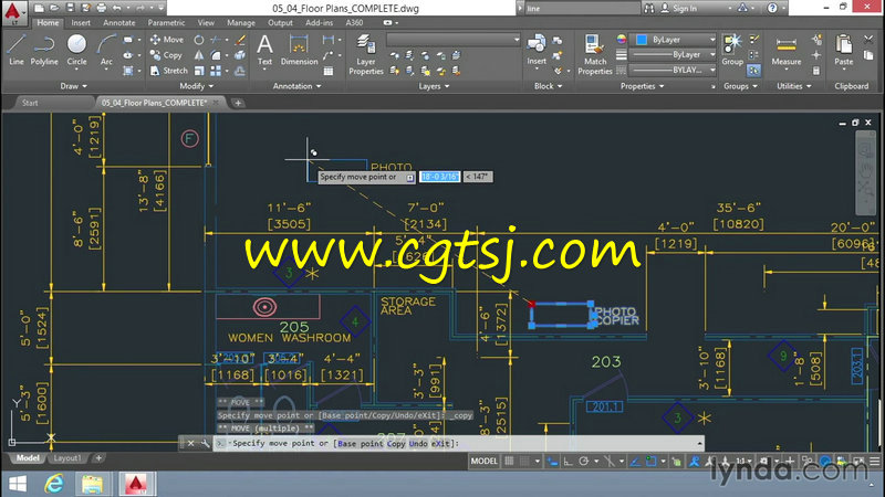 AutoCAD LT入门核心训练视频教程的图片2