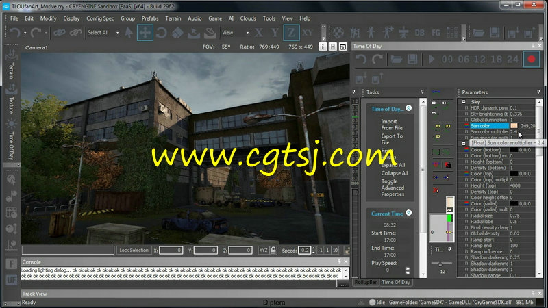 CryEngine游戏环境融入特效制作视频教程第二季的图片4