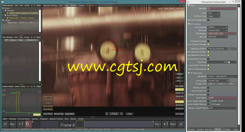 3DEqualizer影视级跟踪特效制作视频教程的图片4
