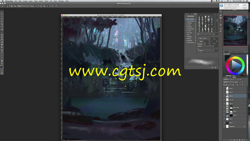魔法森林概念艺术绘画训练视频教程的图片1
