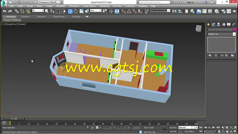 3dsMax室内设计可视化技术视频教程的图片1