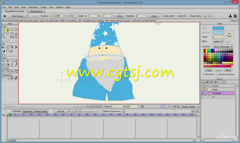 Anime Studio Pro角色动画设计视频教程的图片3