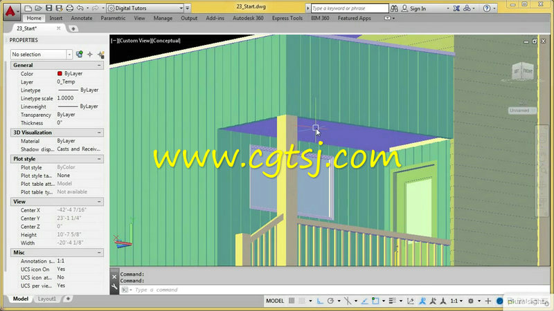 AutoCAD建筑室外设计训练视频教程的图片2