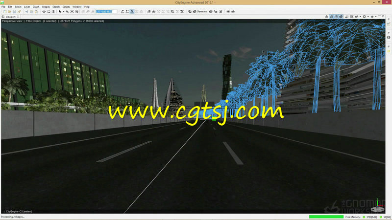 CityEngine高质量三维城市制作训练视频教程的图片2