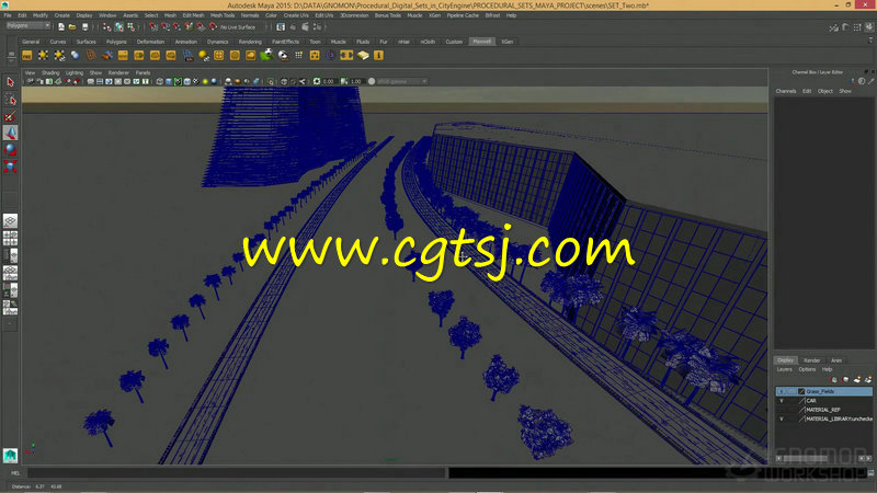 CityEngine高质量三维城市制作训练视频教程的图片4