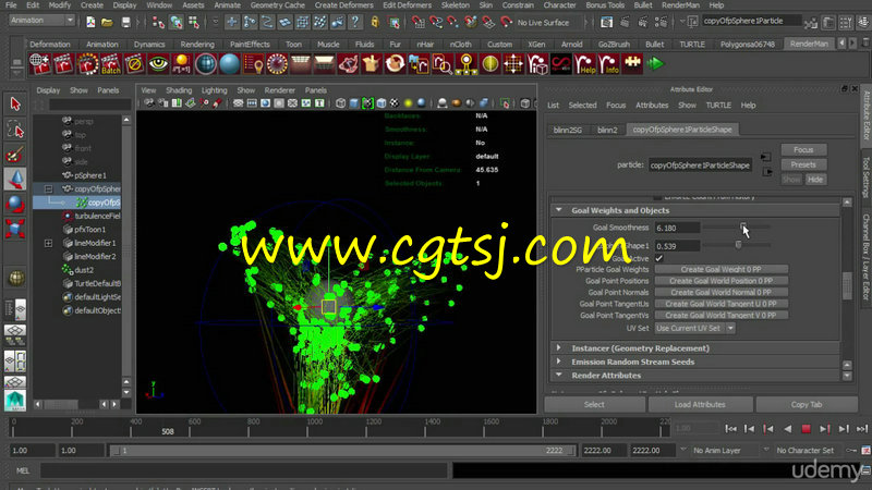 Maya粒子特效动画综合训练视频教程的图片4