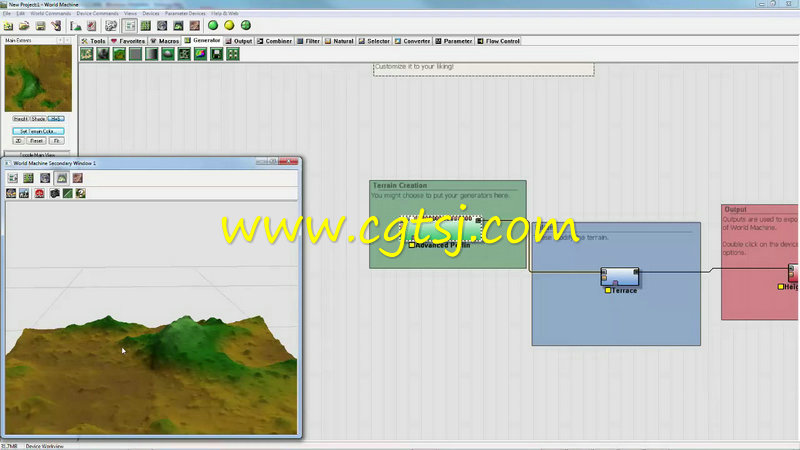 World Machine地形布局综合训练视频教程的图片2