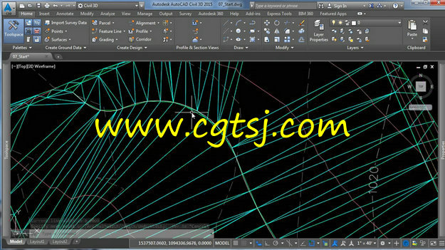 AutoCAD Civil 3D曲面样式工作技巧视频教程的图片4
