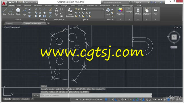 Autocad 2016全面基础训练视频教程的图片1