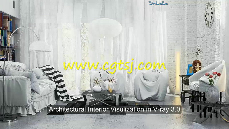 3Dsmax与VRay建筑室内可视化训练视频教程的图片1
