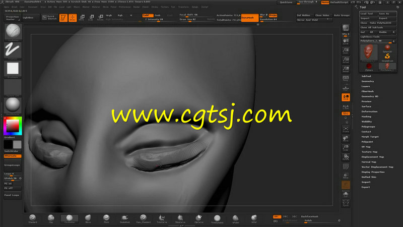 ZBrush角色雕刻技术训练视频教程第一季的图片3