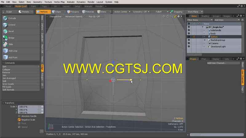 MODO硬表面建模制作视频教程的图片5