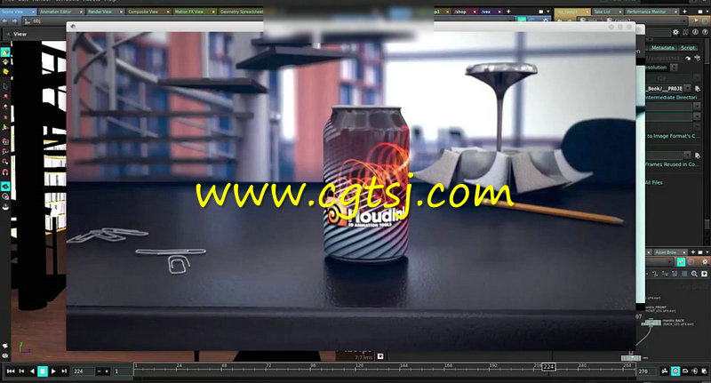 Houdini变形金刚液态金属特效动画视频教程的图片4