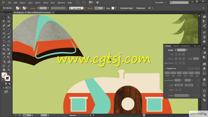 Illustrator矢量插画绘制训练视频教程的图片5