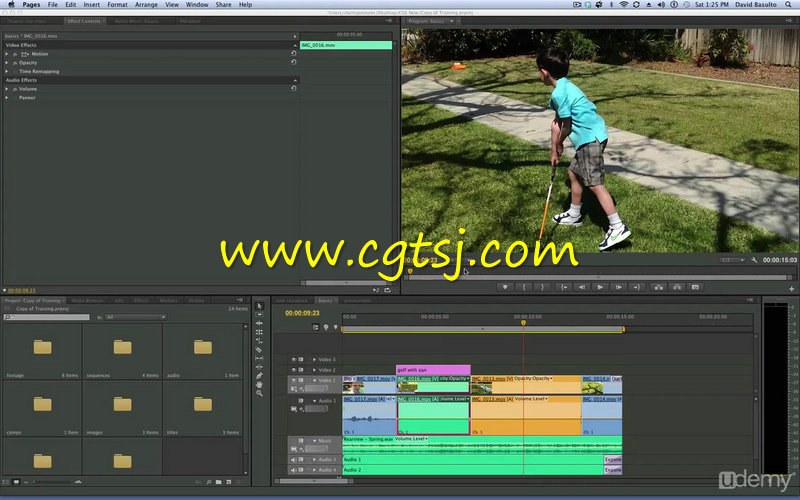 Premiere Pro CS6学习训练营视频教程的图片1
