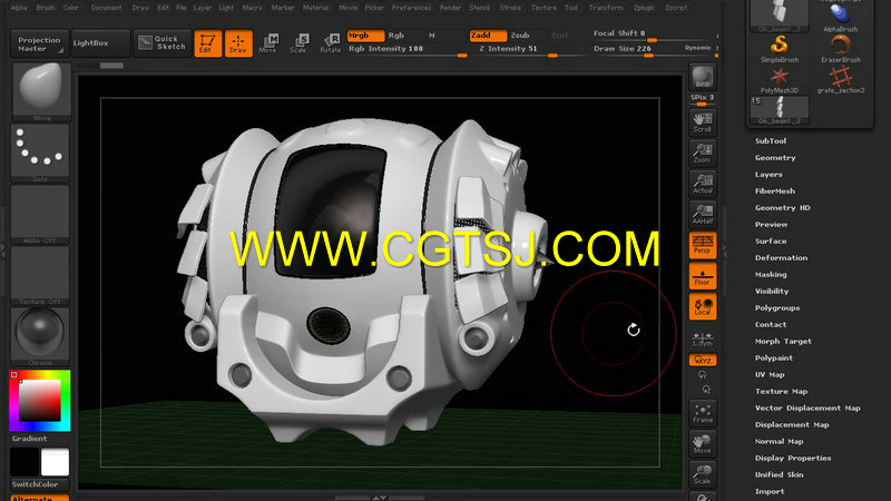 ZBrush硬表面技术视频教程的图片3