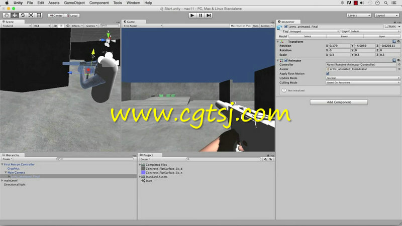 Unity射击游戏制作训练视频教程的图片3