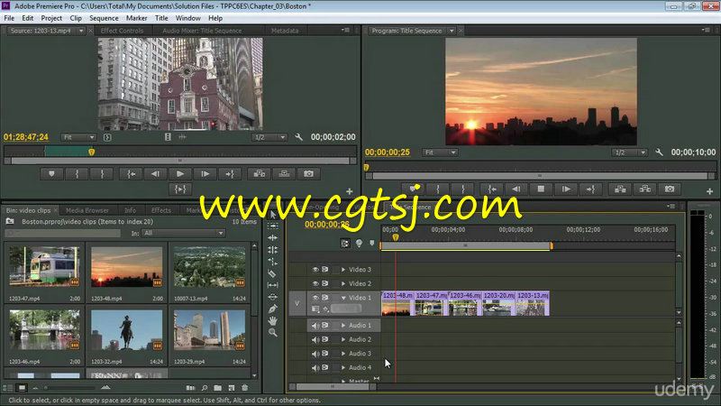 Premiere Pro CS6专业级培训视频教程的图片2
