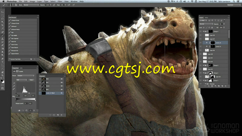 ZBrush超级怪兽造型设计视频教程的图片2