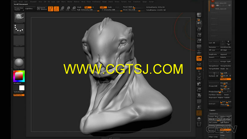 ZBrush雕刻艺术家教程集第一季的图片1