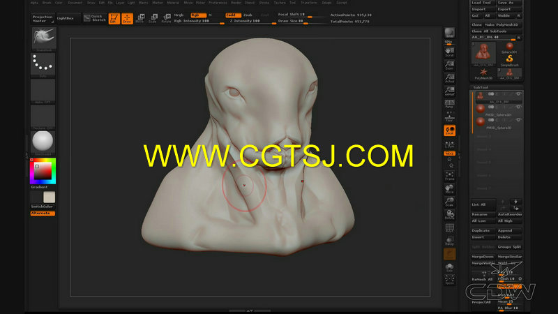 ZBrush雕刻艺术家教程集第一季的图片6