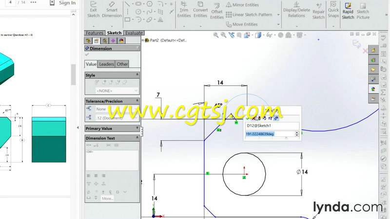 SOLIDWORKS初级认证课程视频教程的图片3