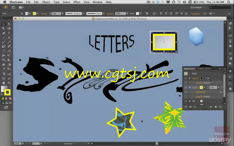 Illustrator CS6初学者入门训练视频教程的图片2
