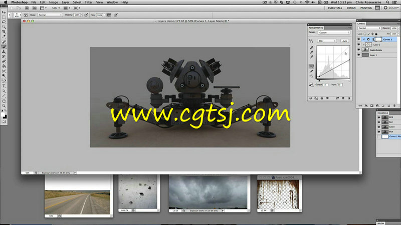 SketchUp与PS影视级环境渲染制作视频教程的图片5
