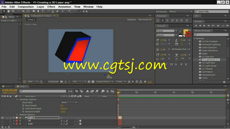 AE CS6后期动画技巧视频教程的图片3