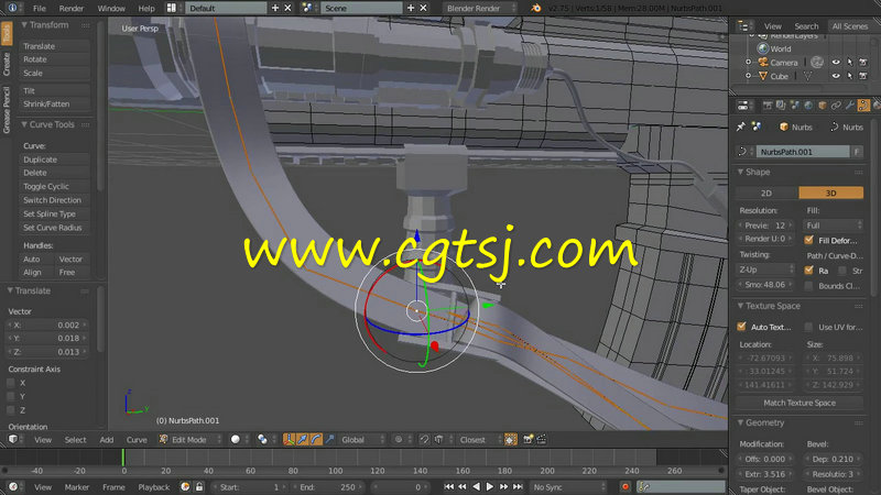 Blender突击步枪建模制作视频教程的图片2