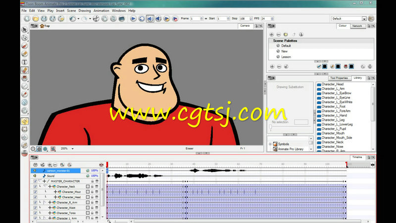 Toon Boom Animate口型同步动画技术训练视频教程的图片3