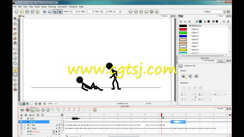 Toon Boon Animate火柴人超级动画技术视频教程的图片3