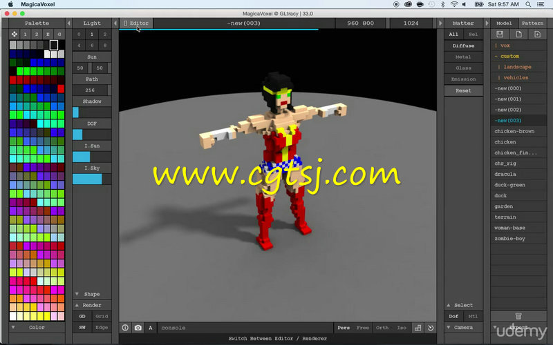 Unity3D像素世界游戏角色动画制作视频教程的图片3