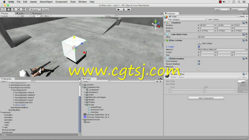 Unity武器弹药跟踪统计系统制作视频教程的图片1