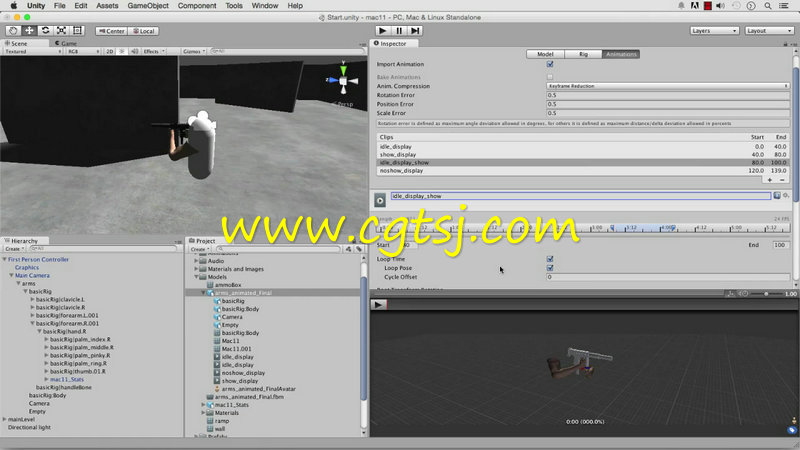 Unity武器弹药跟踪统计系统制作视频教程的图片3