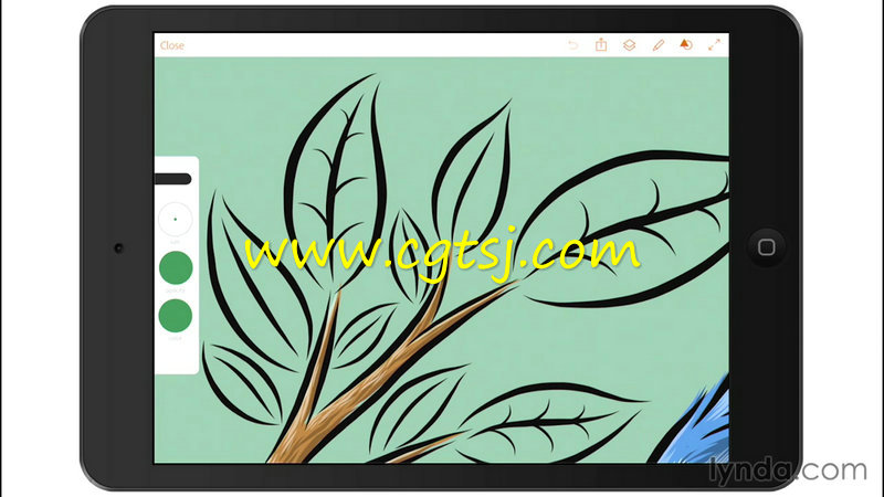 Adobe移动端插图绘制技术训练视频教程的图片5