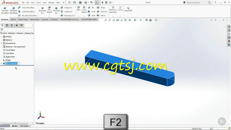 SOLIDWORKS对称模式基础训练视频教程的图片1