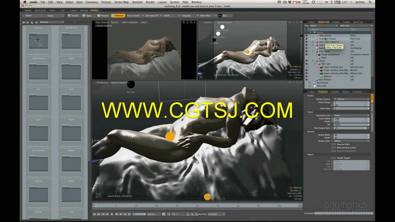 三维人体艺术创作视频教程的图片2