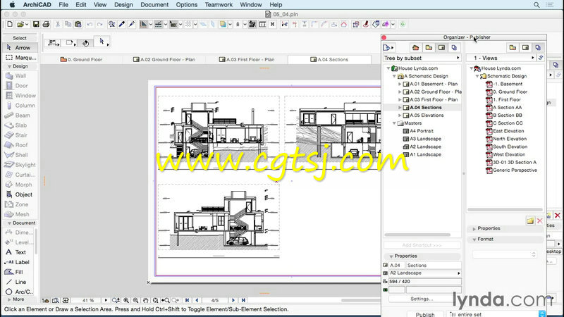 ArchiCAD建筑设计基础入门训练视频教程的图片3