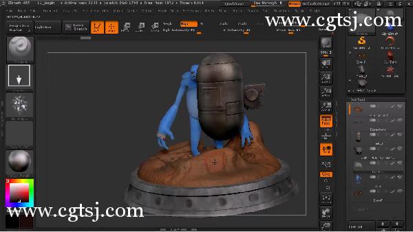 ZBrush 4R5快速入门系列教程第三季的图片7