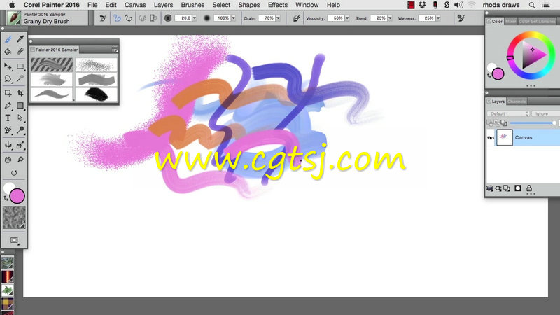 Corel Painter2016全面核心训练视频教程的图片1